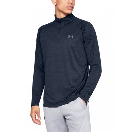 Męska bluza treningowa UNDER ARMOUR Tech 2.0 1/2 Zip - granatowa Under Armour XXL Sportstylestory.com