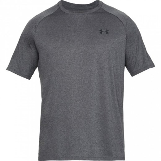Męska koszulka treningowa UNDER ARMOUR Tech 2.0 SS Tee - szara ze sklepu Sportstylestory.com w kategorii T-shirty męskie - zdjęcie 174388828
