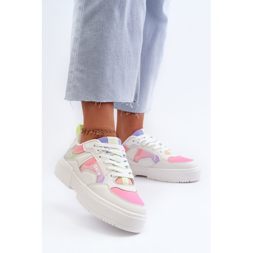 Buty sportowe damskie BIG STAR sneakersy wielokolorowe