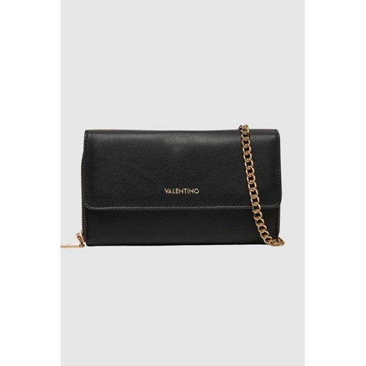 VALENTINO Czarny portfel na łańcuszku Kalua Pochette ze sklepu outfit.pl w kategorii Kopertówki - zdjęcie 174421219