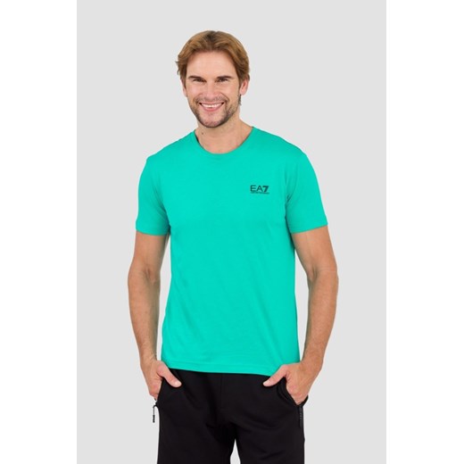 EA7 Zielony t-shirt, Rozmiar L ze sklepu outfit.pl w kategorii T-shirty męskie - zdjęcie 174421589