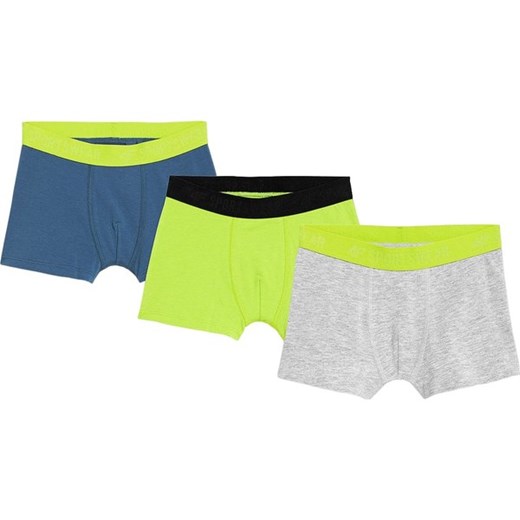 Bokserki juniorskie FJSS23UBXSM023 3pary 4F ze sklepu SPORT-SHOP.pl w kategorii Majtki dziecięce - zdjęcie 174425348
