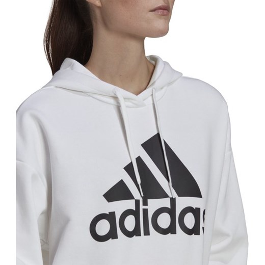 Bluza damska Essentials Logo Boyfriend Fleece Hoodie Adidas L promocyjna cena SPORT-SHOP.pl