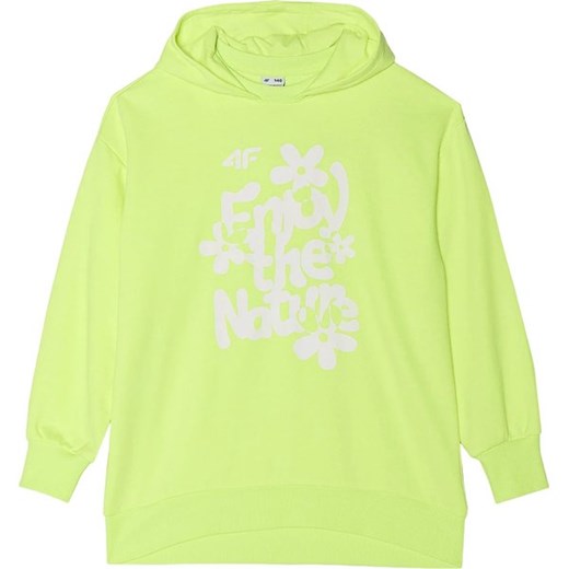 Bluza dziewczęca 4FJWSS24TSWSF0941 4F ze sklepu SPORT-SHOP.pl w kategorii Bluzy dziewczęce - zdjęcie 174428155