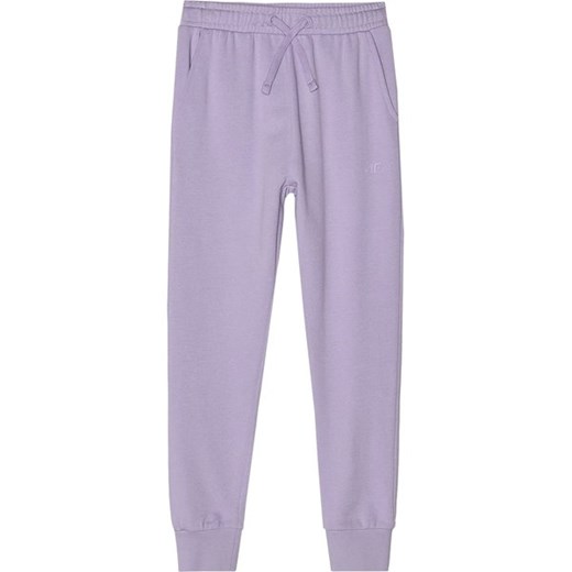 Spodnie dresowe dziewczęce 4FJWSS24TTROF587 4F ze sklepu SPORT-SHOP.pl w kategorii Spodnie dziewczęce - zdjęcie 174429298