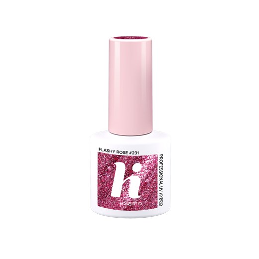 hi hybrid LAKIER HYBRYDOWY Flashy Rose #231 Hihybrid One Size CND