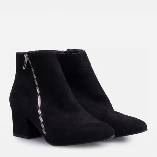 Botki damskie na słupku Sinsay 2341G-99X 38 Czarne (955555902380722). Botki Sinsay 38 okazja Rozetka.pl