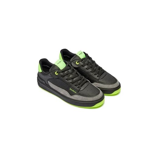 Buty sportowe męskie BALMAIN skórzane