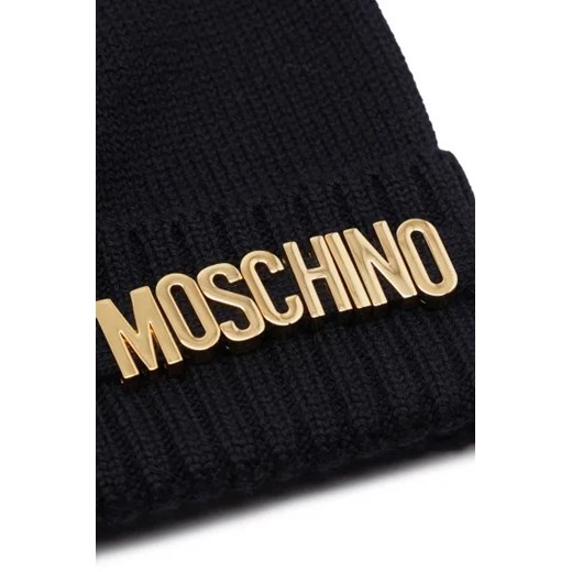 Moschino Wełniana czapka Moschino One Size Gomez Fashion Store
