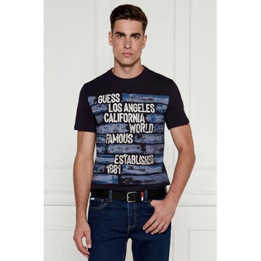 GUESS T-shirt WORLD FAMOUS | Regular Fit Guess XL Gomez Fashion Store