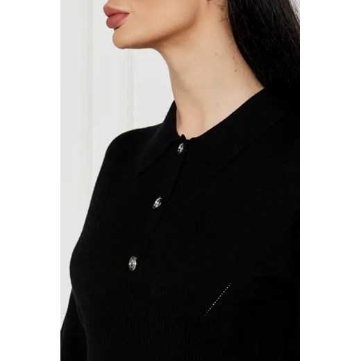 Pinko Wełniany sweter RIMONTAGGIO COSTINA | Regular Fit Pinko S Gomez Fashion Store