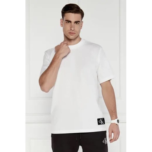 CALVIN KLEIN JEANS T-shirt BADGE | Relaxed fit ze sklepu Gomez Fashion Store w kategorii T-shirty męskie - zdjęcie 174505435