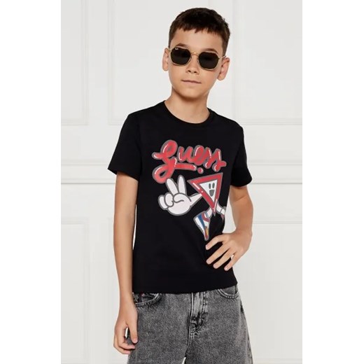 Guess T-shirt | Regular Fit ze sklepu Gomez Fashion Store w kategorii T-shirty chłopięce - zdjęcie 174505598