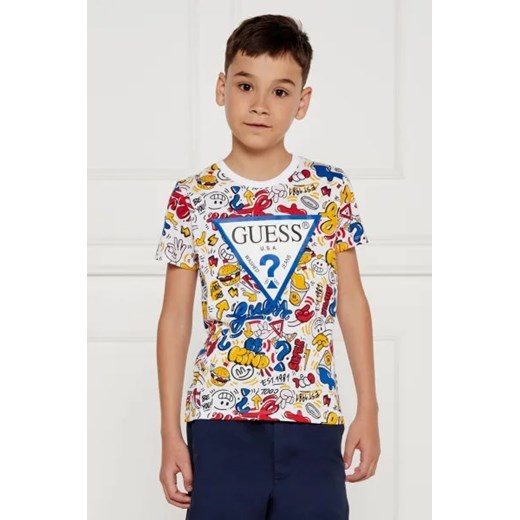Guess T-shirt | Regular Fit ze sklepu Gomez Fashion Store w kategorii T-shirty chłopięce - zdjęcie 174505618