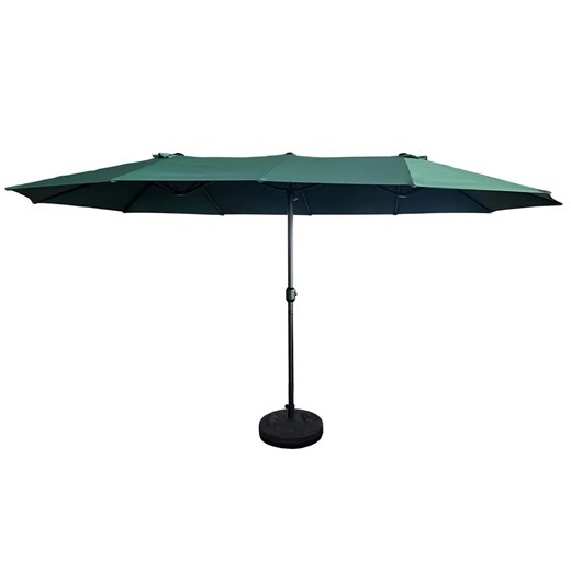 Ciemnozielony parasol do ogrodu K4-C95 ze sklepu Edinos.pl w kategorii Parasole ogrodowe - zdjęcie 174509218