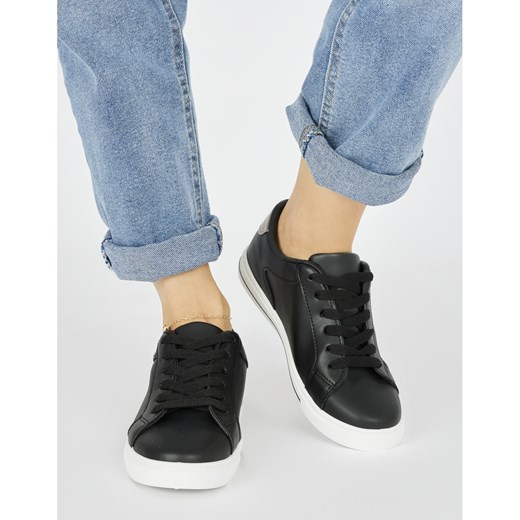 Klasyczne damskie buty sportowe czarne 38 ButyModne.pl