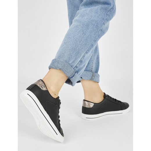 Klasyczne damskie buty sportowe czarne 36 ButyModne.pl