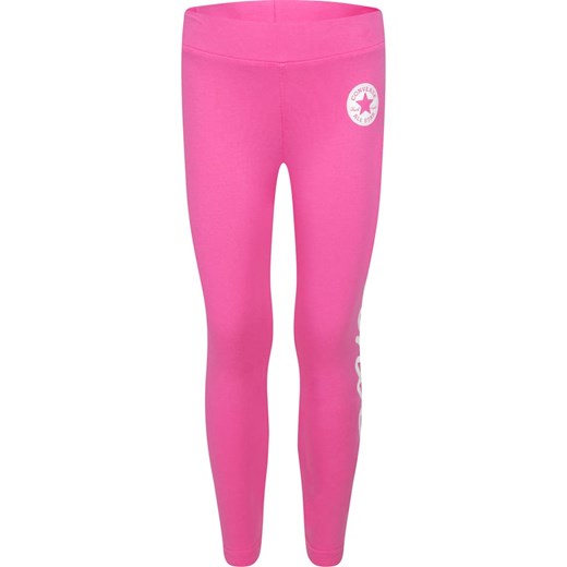 Converse Legginsy w kolorze jasnoróżowym ze sklepu Limango Polska w kategorii Spodnie dziewczęce - zdjęcie 174541678