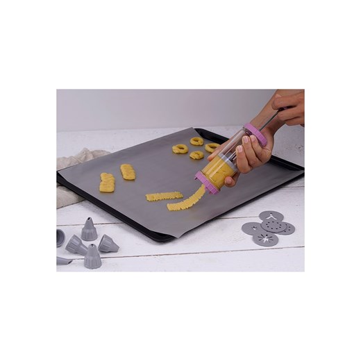 Zenker Strzykawka w kolorze jasnoróżowym do dekorowania - dł. 18 cm Zenker onesize Limango Polska