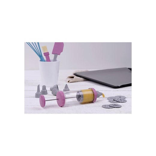 Zenker Strzykawka w kolorze jasnoróżowym do dekorowania - dł. 18 cm Zenker onesize Limango Polska