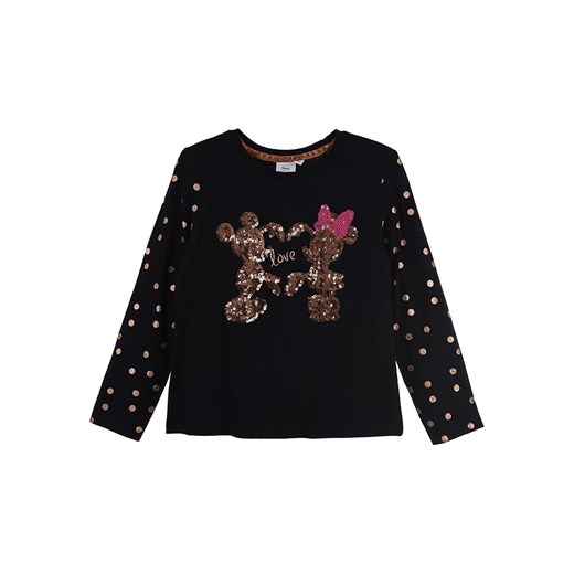 Disney Minnie Mouse Koszulka &quot;Minnie&quot; w kolorze czarnym ze sklepu Limango Polska w kategorii Bluzki dziewczęce - zdjęcie 174541968
