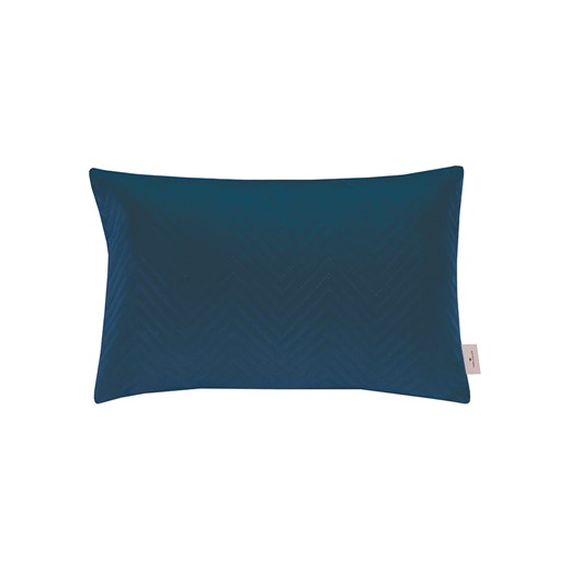 Tom Tailor home Poszewka &quot;French Velvet&quot; w kolorze granatowym na poduszkę ze sklepu Limango Polska w kategorii Poszewki na poduszki - zdjęcie 174542169