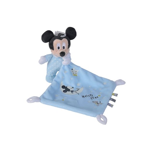 Disney Mickey Mouse Chusta-przytulanka &quot;Mickey&quot; w kolorze błękitnym - dł. 35 cm ze sklepu Limango Polska w kategorii Zabawki - zdjęcie 174542756