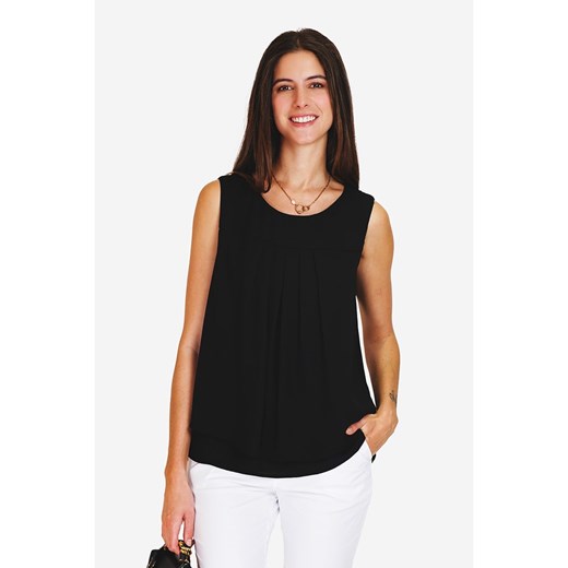 Bluzka damska ASSUILI z okrągłym dekoltem casualowa 