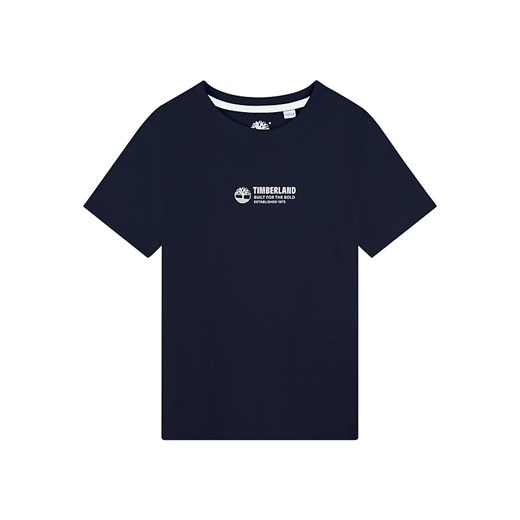 Timberland Koszulka w kolorze granatowym ze sklepu Limango Polska w kategorii T-shirty chłopięce - zdjęcie 174545569