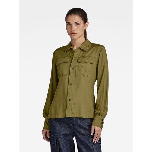 G-Star Koszula w kolorze khaki ze sklepu Limango Polska w kategorii Koszule damskie - zdjęcie 174545679