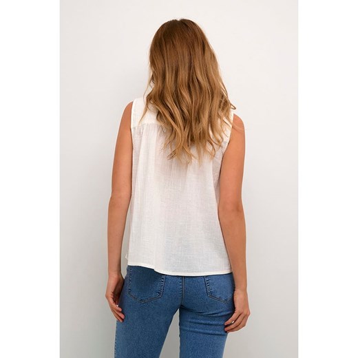 Kaffe Bluzka w kolorze białym Kaffe 36 okazja Limango Polska