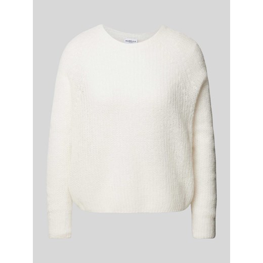 Sweter z dzianiny z raglanowymi rękawami model ‘NIEVO’ ze sklepu Peek&Cloppenburg  w kategorii Swetry damskie - zdjęcie 174549319