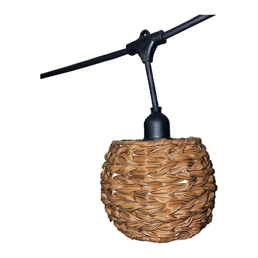 lumisky Girlanda LED &quot;Pine&quot; w kolorze jasnobrązowym - dł. 600 cm ze sklepu Limango Polska w kategorii Dekoracje i akcesoria ogrodowe - zdjęcie 174550116