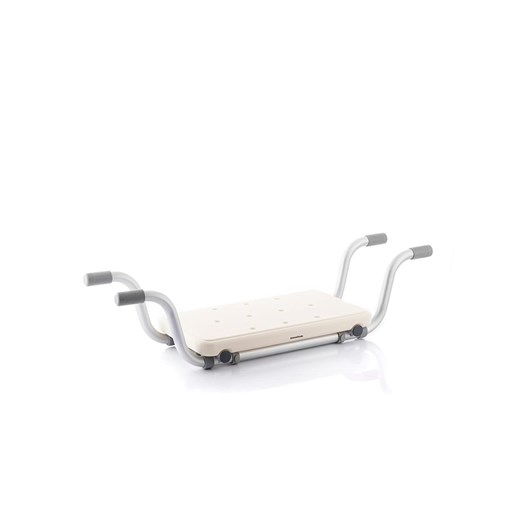 InnovaGoods Antypoślizgowe siedzisko kąpielowe 2w1 w kolorze białym - 74 x 29 x 21 cm ze sklepu Limango Polska w kategorii Akcesoria łazienkowe - zdjęcie 174550569