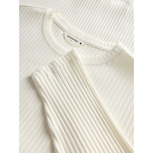 T-shirt męski Reserved z długim rękawem 