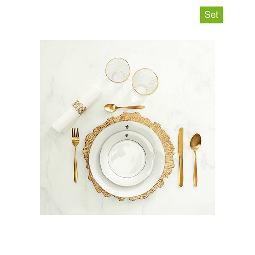 every ware Talerze (4 szt.) w kolorze złotym - Ø 33 cm (produkt niespodzianka) ze sklepu Limango Polska w kategorii Naczynia - zdjęcie 174555137