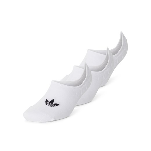 adidas Originals Skarpety w 3-paku Kobiety Bawełna biały jednolity ze sklepu vangraaf w kategorii Skarpetki damskie - zdjęcie 174556005