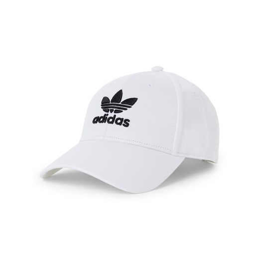 adidas Originals Czapka damska Kobiety Bawełna biały jednolity S/M vangraaf