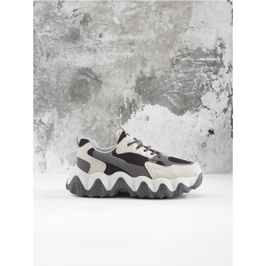 Sinsay - Sneakersy - szary Sinsay 41 Sinsay