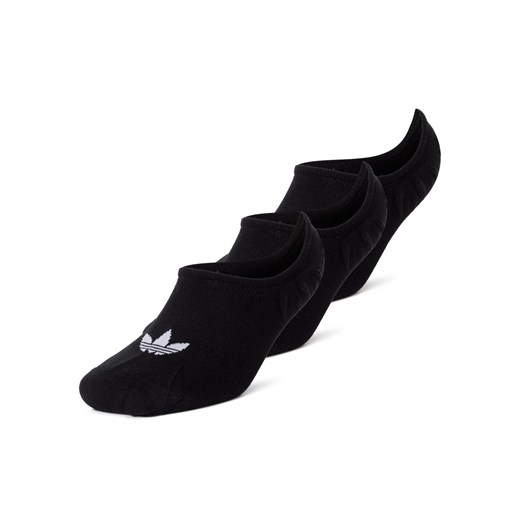 adidas Originals Skarpety w 3-paku Kobiety czarny jednolity ze sklepu vangraaf w kategorii Skarpetki damskie - zdjęcie 174558436