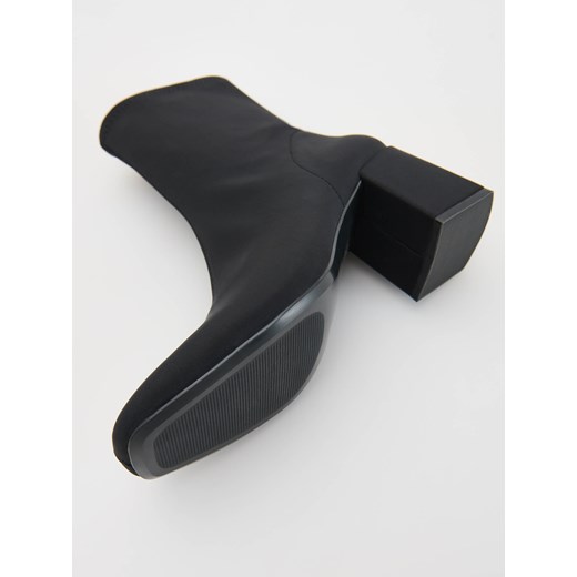 Reserved - Botki na obcasie - czarny Reserved 36 Reserved