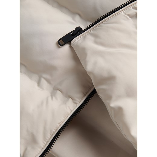 Reserved - Pikowana kamizelka - kremowy Reserved L Reserved