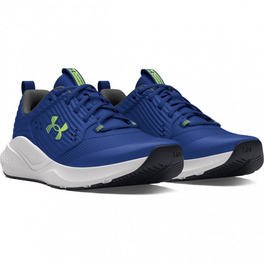 Męskie buty treningowe Under Armour UA Charged Commit TR 4 - niebieskie ze sklepu Sportstylestory.com w kategorii Buty sportowe męskie - zdjęcie 174562369