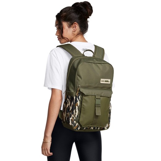 Plecak uniseks Under Armour UA Triumph Campus Bp - khaki ze sklepu Sportstylestory.com w kategorii Plecaki - zdjęcie 174562586