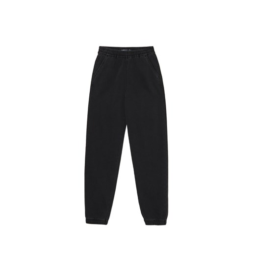 Cropp - Czarne jeansowe joggery - czarny Cropp 40 Cropp