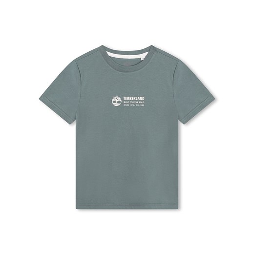 Timberland Koszulka w kolorze niebieskim ze sklepu Limango Polska w kategorii T-shirty chłopięce - zdjęcie 174565445