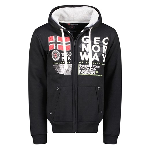 Geographical Norway Bluza w kolorze czarnym ze sklepu Limango Polska w kategorii Bluzy męskie - zdjęcie 174565795