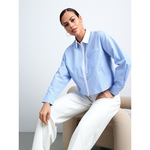 Sinsay - Krótka koszula - wielobarwny Sinsay M Sinsay