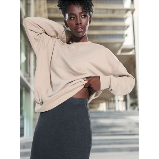 Sinsay - Bluza - kremowy Sinsay L Sinsay
