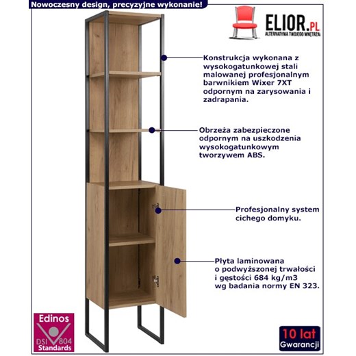 Szafka/regał łazienkowy Elior